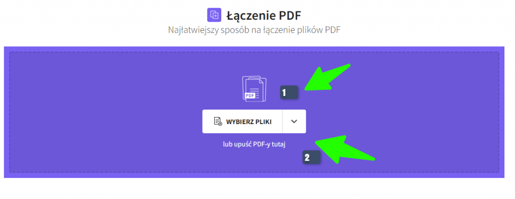 Przycisk dodawania plików do połączenia